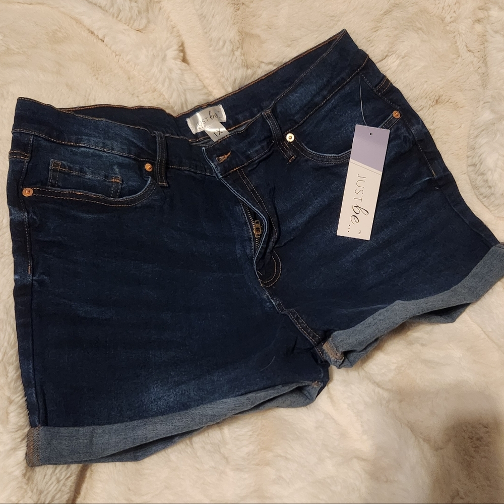"Just Be" Women's Denim Shorts